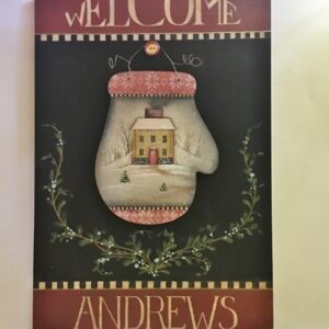 Pattern: INTERCHANGEABLE FAMILY PLAQUE