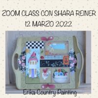 Zoom Class: PATCHWORK ROSE TRAY By SHARA REINER 12/03/22