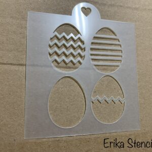 STENCIL 4 UOVA DI PASQUA #58