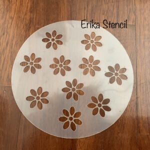 STENCIL FIORI #102