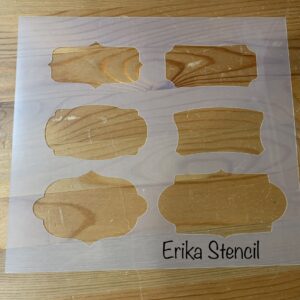 STENCIL ETICHETTE 1 #23