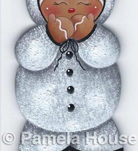 E-PATTERN: GINGERBREAD SNOW BABY