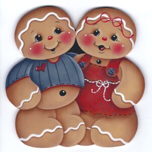 E-PATTERN: HAPPY COUPLE GINGERBREAD: Tradotto in italiano
