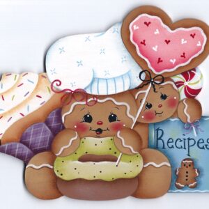 E-PATTERN: A BAKERS TREATS GINGERBREAD: Tradotto in italiano