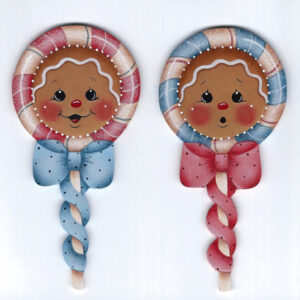E-PATTERN: GINGERBREAD LOLLIPOP: Tradotto in italiano