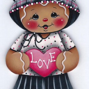 E-PATTERN: GINGERBREAD LOVE PAINTING