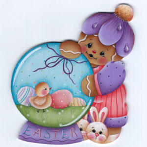 E-PATTERN: GINGERBREAD EASTER GLOBE: Tradotto in italiano