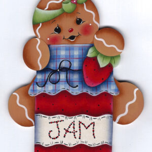 E-PATTERN: GINGER LOVES STRAWBERRY JAM GINGERBREAD