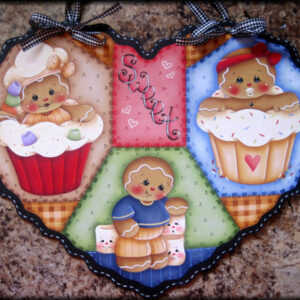 E-PATTERN: SWEET HEART GINGEBREAD