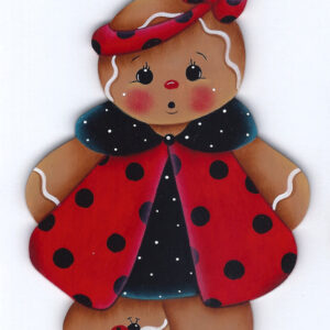 E-PATTERN: LADYBUG DRESS GINGERBREAD: Tradotto in italiano