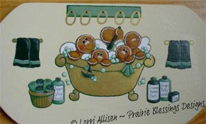 E-PATTERN: GINGER BUBBLE BATH