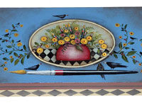 Pattern: COUNTRY CROW S BRUSH BOX