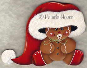 E-PATTERN: GINGERBREAD CHRISTMAS BABY