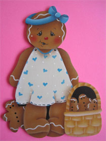 E-PATTERN: GINGERBREAD GIRL COOKIES