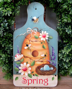 Pattern: SPRING BREAD BOARD