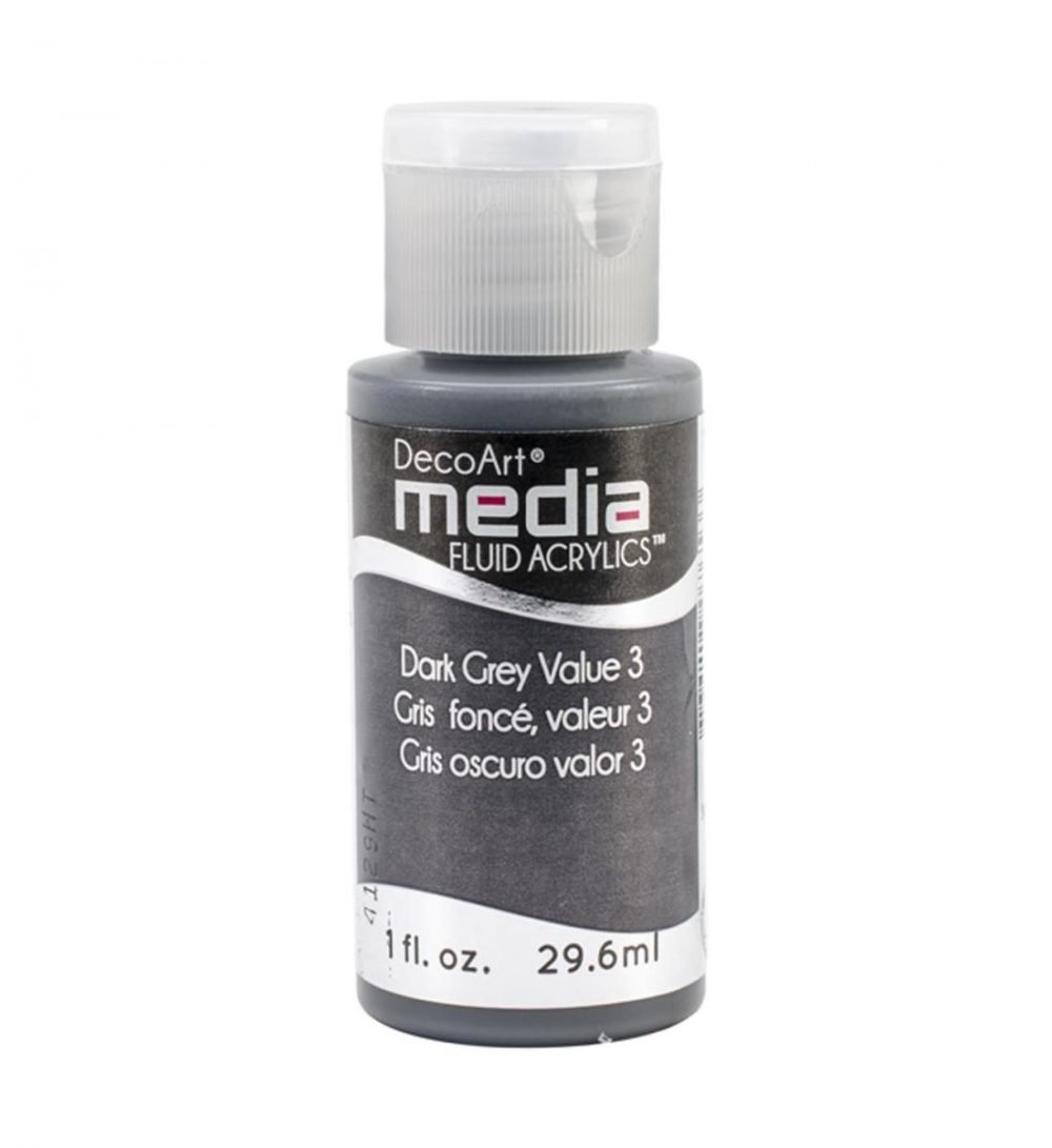DARK GREY  MEDIA PAINT