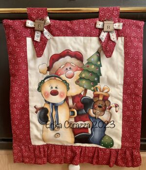Epattern: SANTA SNOWMAN COPRIFORNO