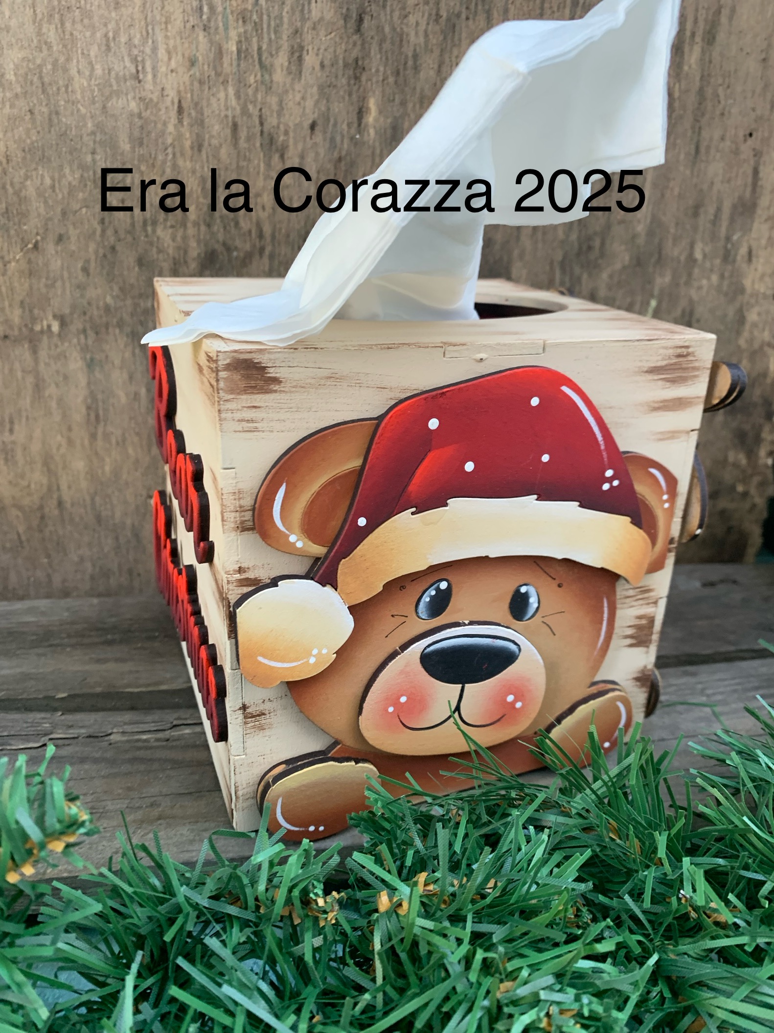 Sagoma: BEAR CHRISTMAS FACCINE (ornaments) 1 Sagoma: BEAR CHRISTMAS FACCINE (ornaments)