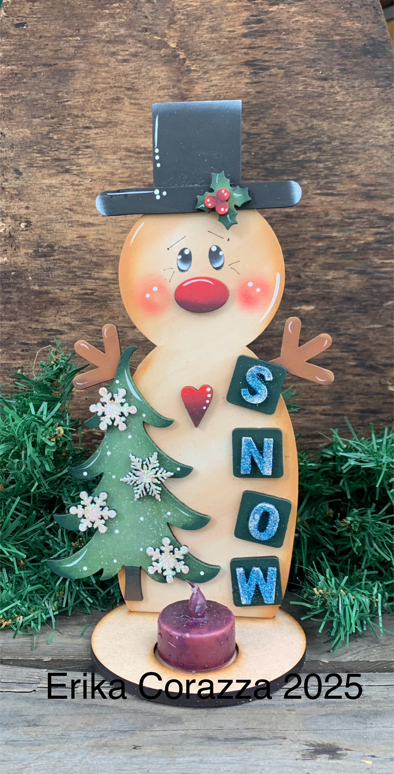 Sagoma: SNOWFLAKE SNOWMAN 1 Sagoma: SNOWFLAKE SNOWMAN