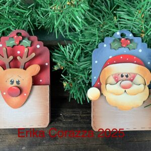 Sagoma: GIFT CARD FOR YOU (SANTA ~ REINDEER)