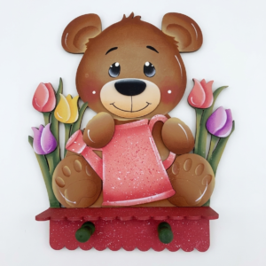 Sagoma: PORTA PRESINE CON ORSO SPRING