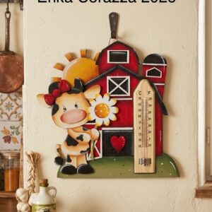 Sagoma: FATTORIA E MUCCA CON TERMOMETRO