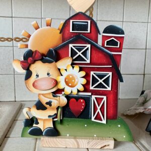 Sagoma: FATTORIA E MUCCA PORTA SCOTTEX