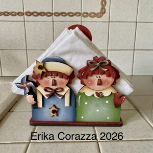 Sagoma: PRIM ANNIE ANDY  PORTA TOVAGLIOLI