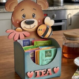 Sagoma: BEARY BEE DAISY PORTA BUSTINE DEL TEA