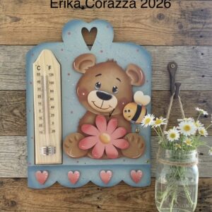Sagoma: BEARY BEE DAISY PORTA TERMOMETRO