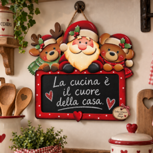Sagoma: SANTA, REINDEER, BEAR CHRISTMAS LAVAGNA