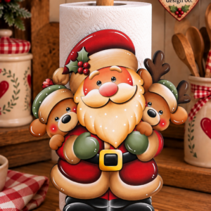 Sagoma: SANTA, REINDEER, BEAR CHRISTMAS PORTA SCOTTEX - FUORI PORTA