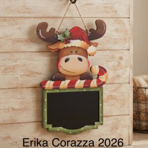 Sagoma: MOOSE CHRISTMAS LAVAGNA