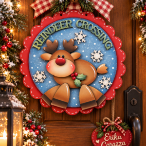 Sagoma: REINDEER CROSSING